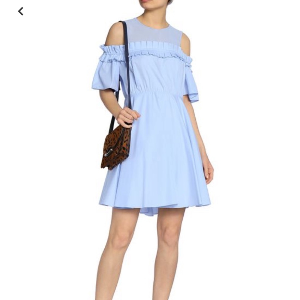 Sandro blue dress